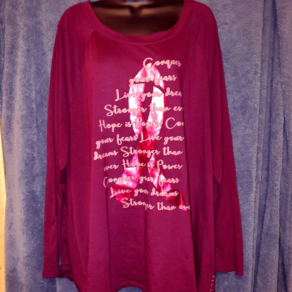 PLUS SIZE LIV ACTIVE TOP